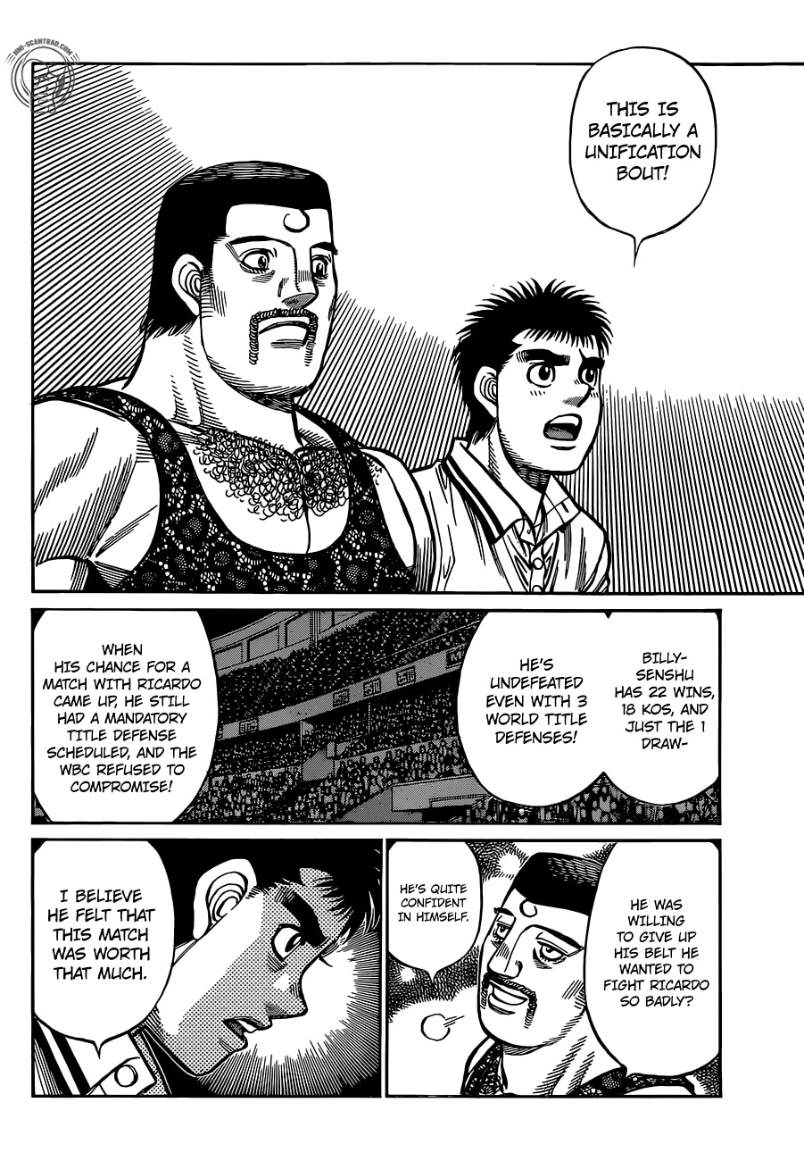 Hajime no Ippo Chapter 1310 page 3 - Chapter 1310: The First Swing