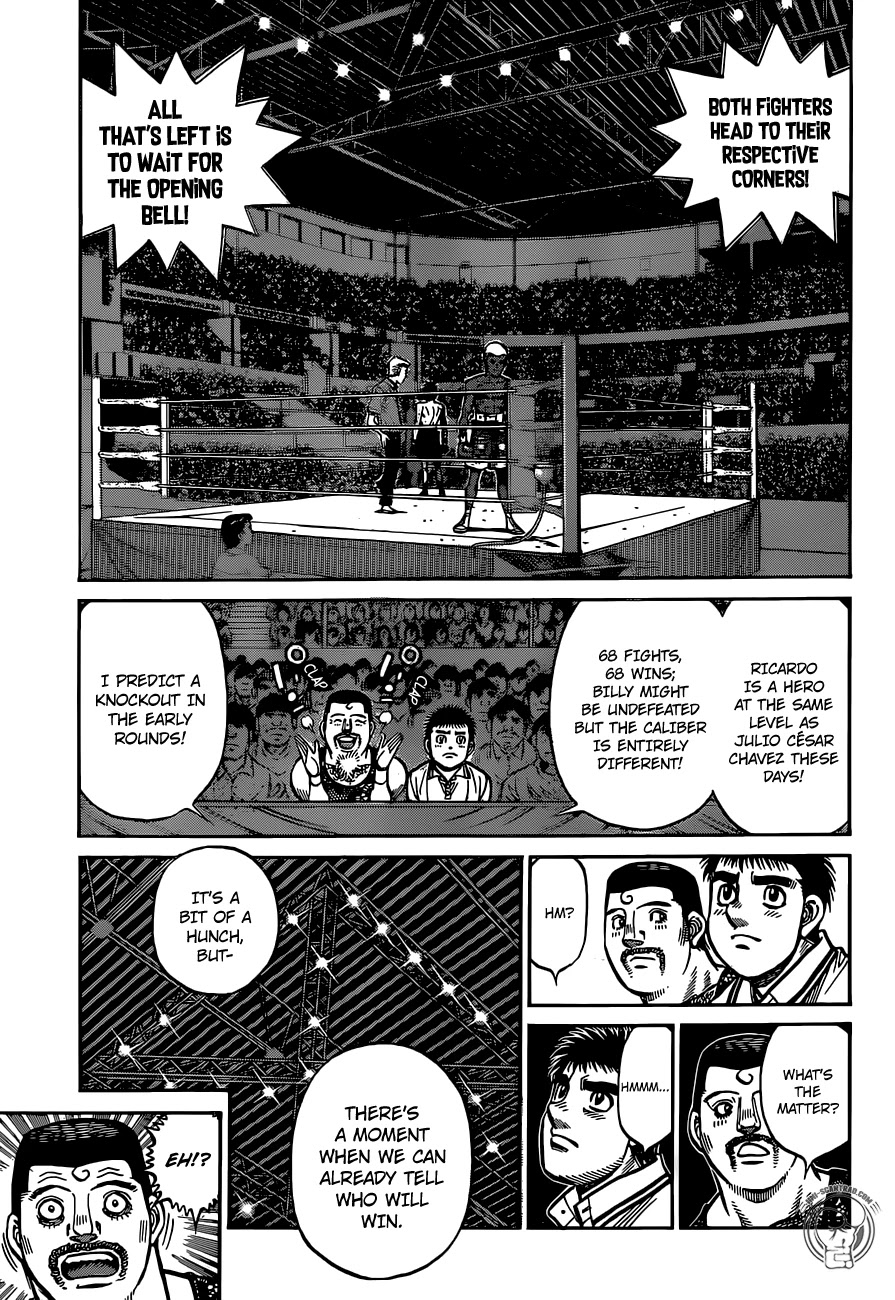 Hajime no Ippo Chapter 1310 page 4 - Chapter 1310: The First Swing