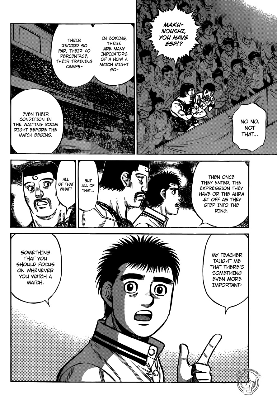 Hajime no Ippo Chapter 1310 page 5 - Chapter 1310: The First Swing