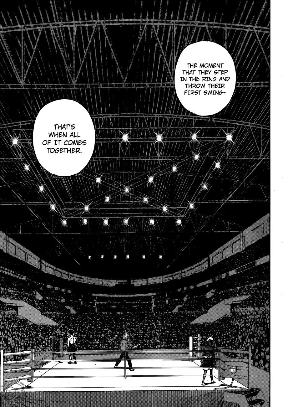 Hajime no Ippo Chapter 1310 page 6 - Chapter 1310: The First Swing