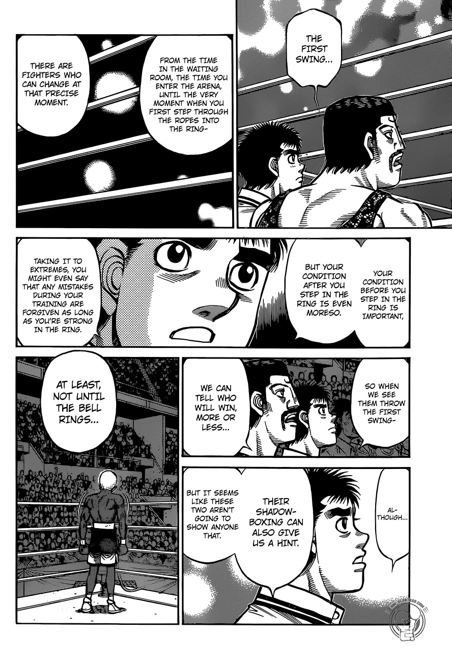 Hajime no Ippo Chapter 1310 page 7 - Chapter 1310: The First Swing