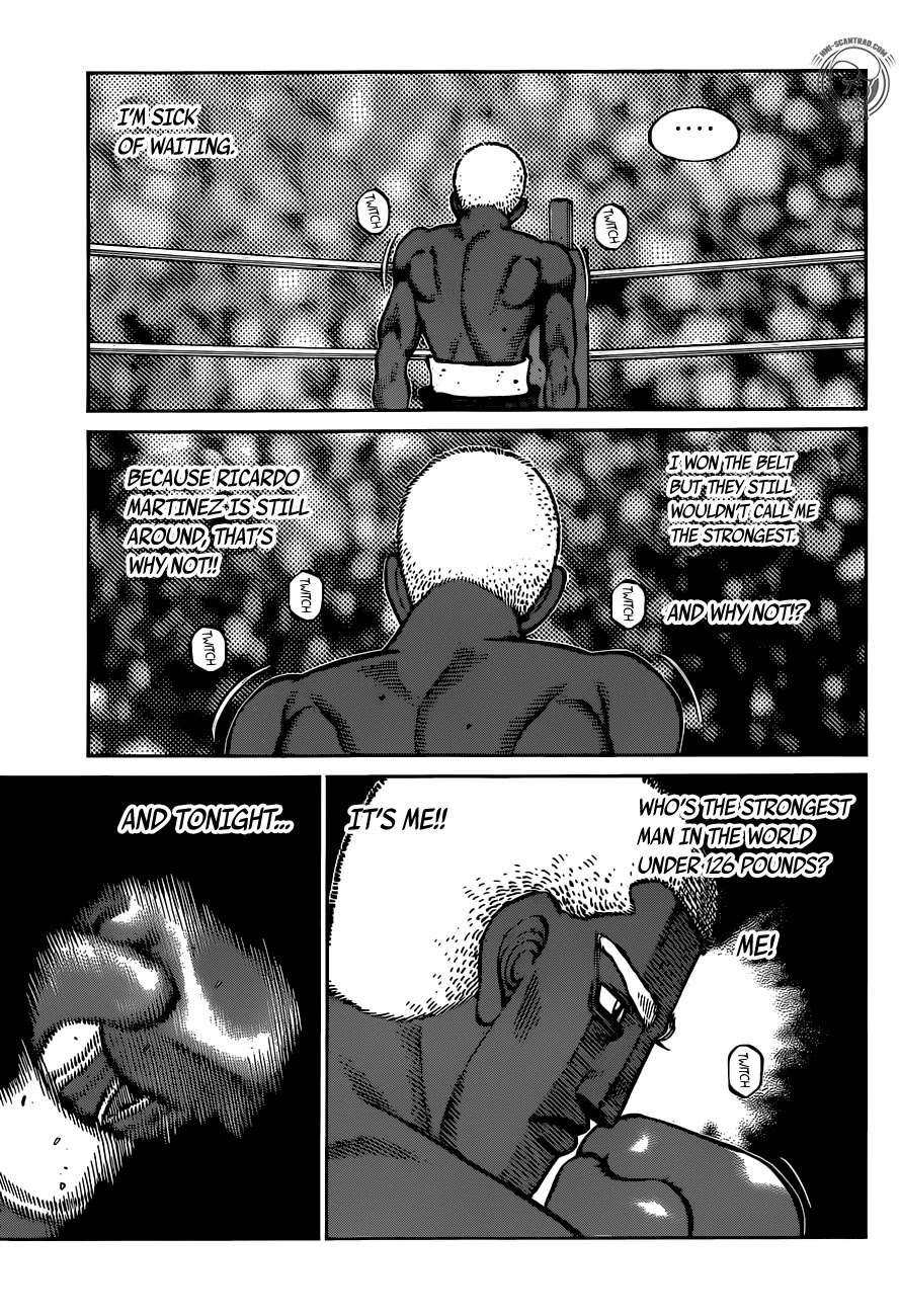 Hajime no Ippo Chapter 1310 page 8 - Chapter 1310: The First Swing