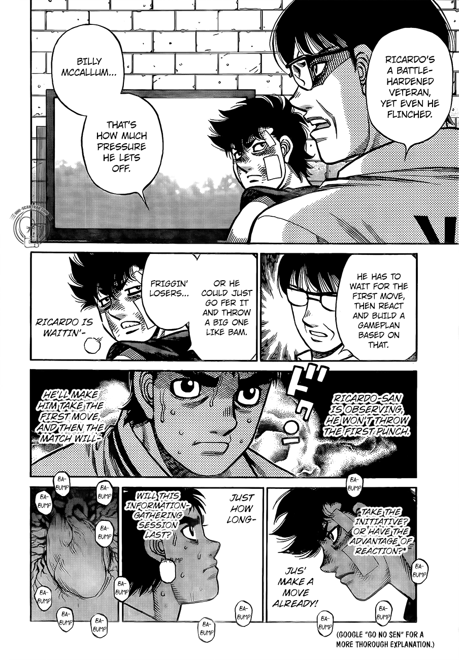 Hajime no Ippo Chapter 1311 page 10 - Chapter 1311: Both Fighters´ Styles
