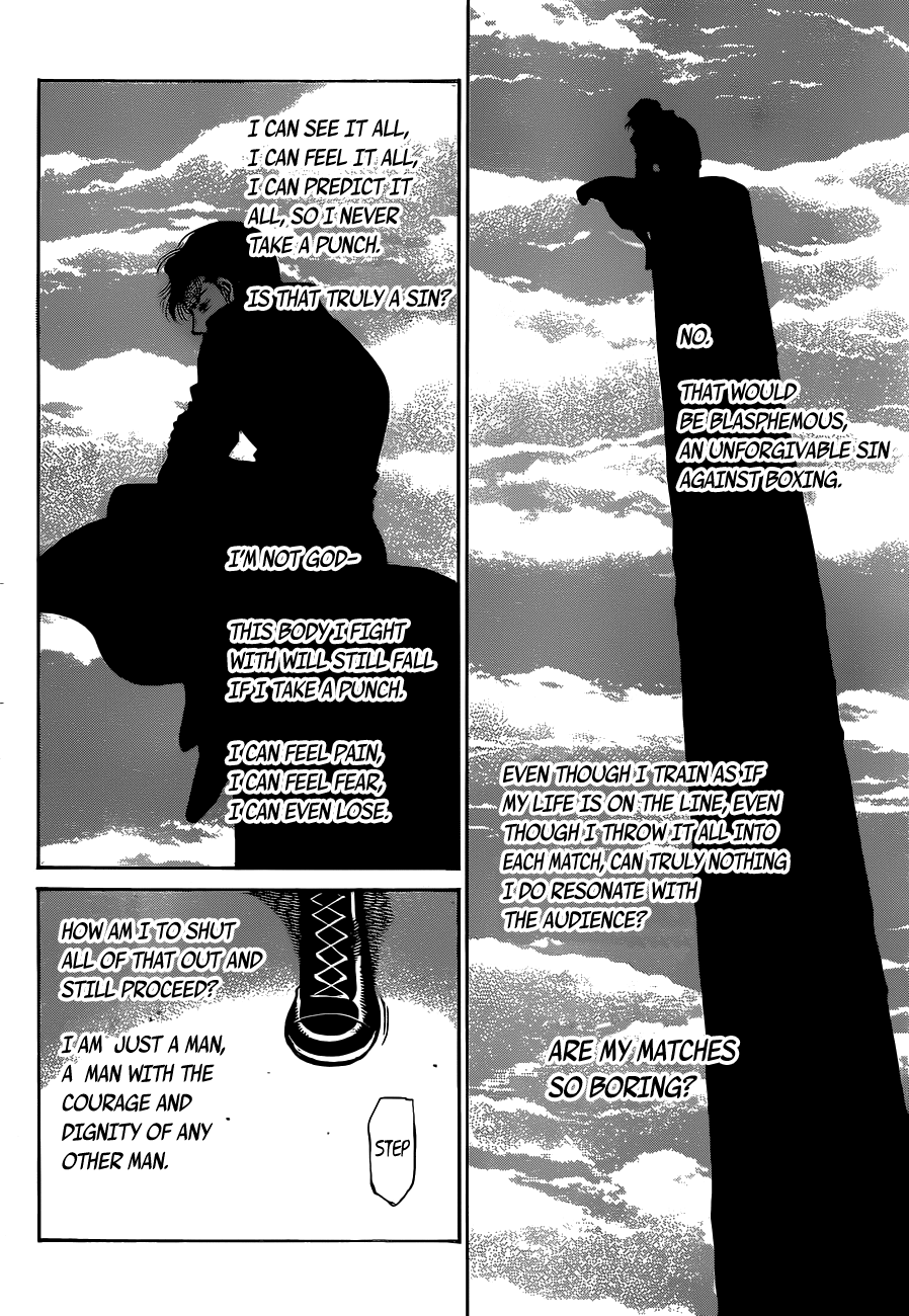 Hajime no Ippo Chapter 1312 page 13 - Chapter 1312: I'm not God