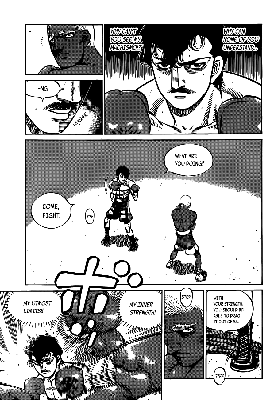 Hajime no Ippo Chapter 1312 page 14 - Chapter 1312: I'm not God