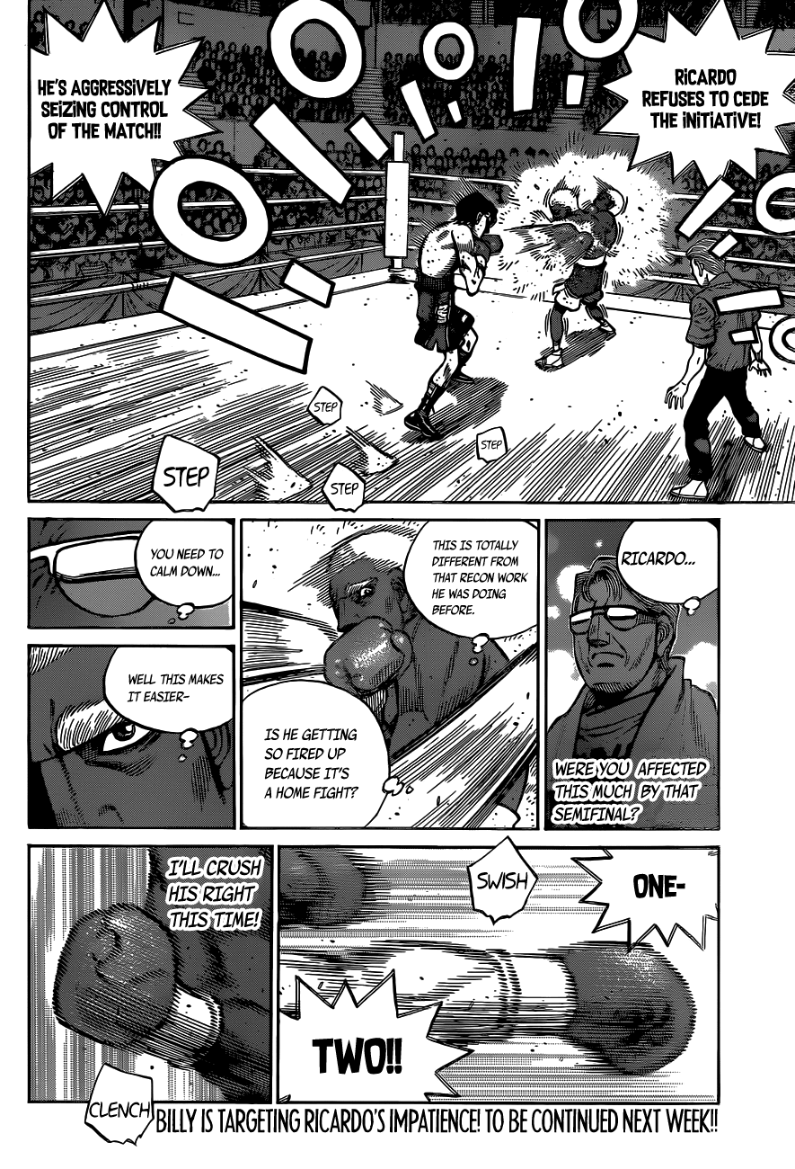 Hajime no Ippo Chapter 1312 page 15 - Chapter 1312: I'm not God