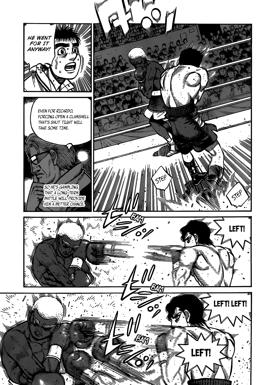 Hajime no Ippo Chapter 1313 page 10 - Chapter 1313: Ricardo's Expectations