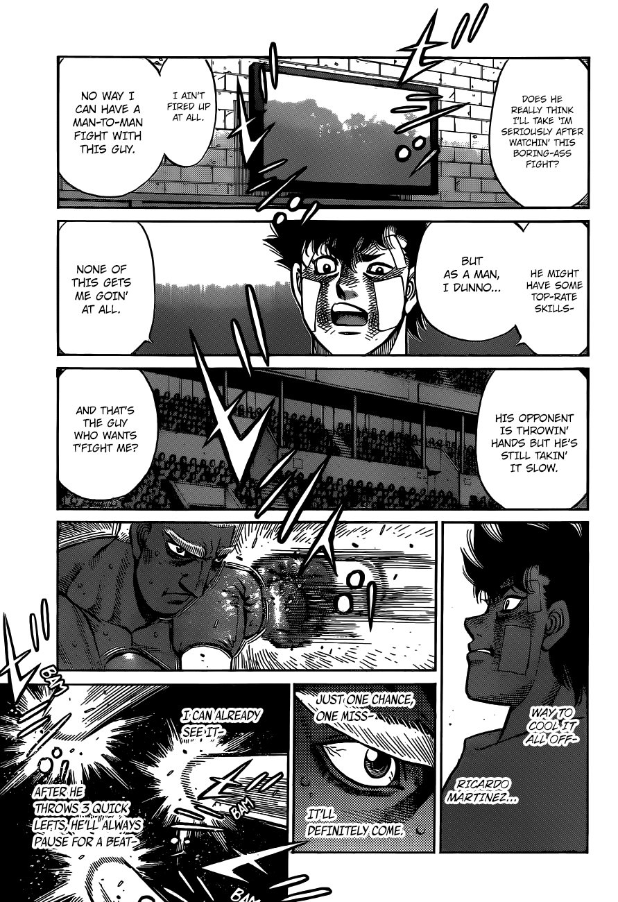 Hajime no Ippo Chapter 1313 page 12 - Chapter 1313: Ricardo's Expectations
