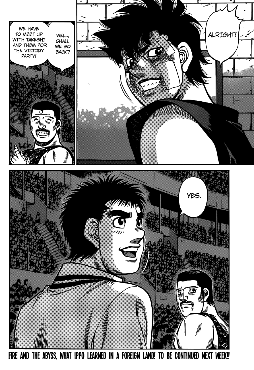 Hajime no Ippo Chapter 1314 page 18 - Chapter 1314: Somebody, Please...