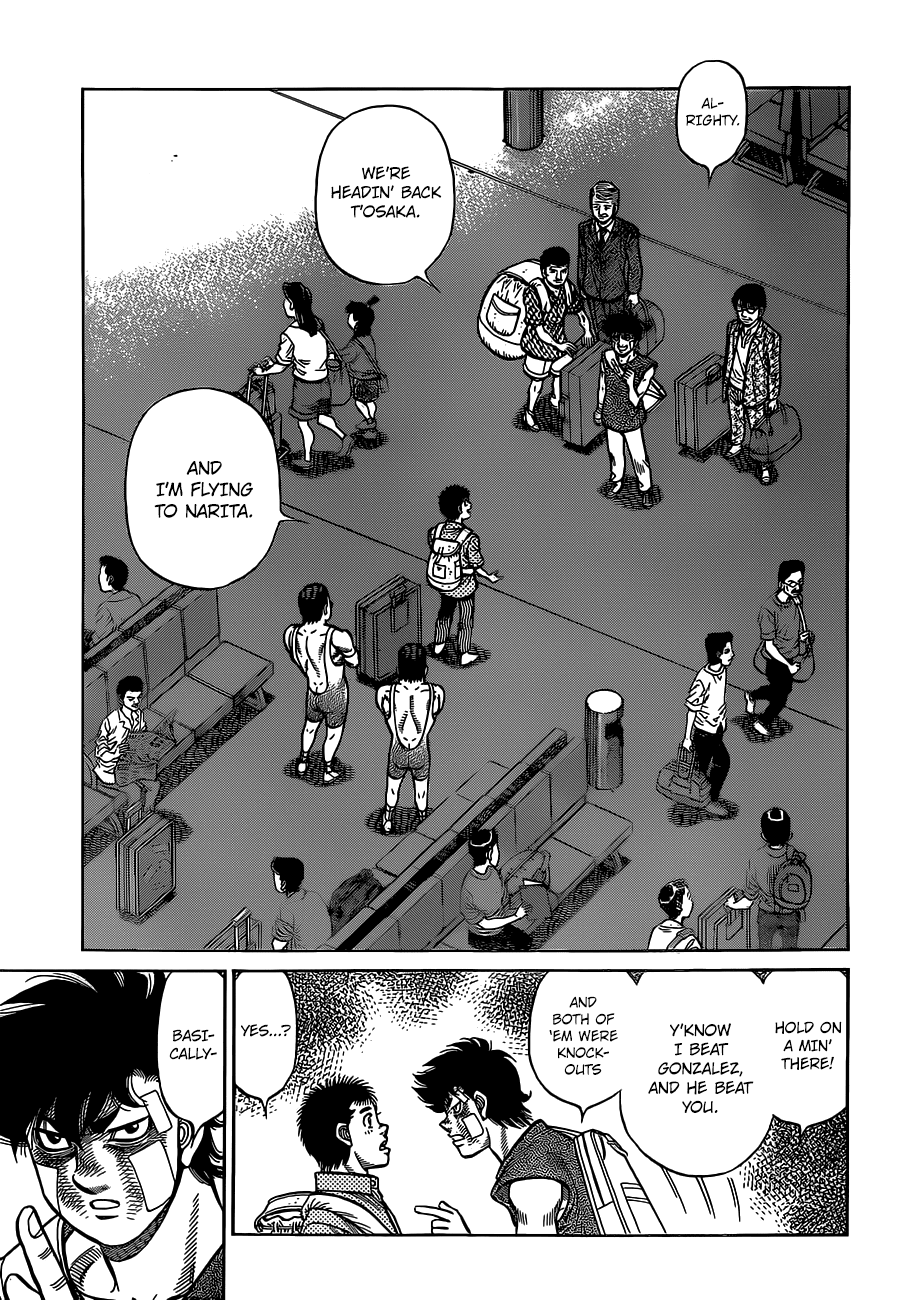 Hajime no Ippo Chapter 1315 page 4 - Chapter 1315: Adios