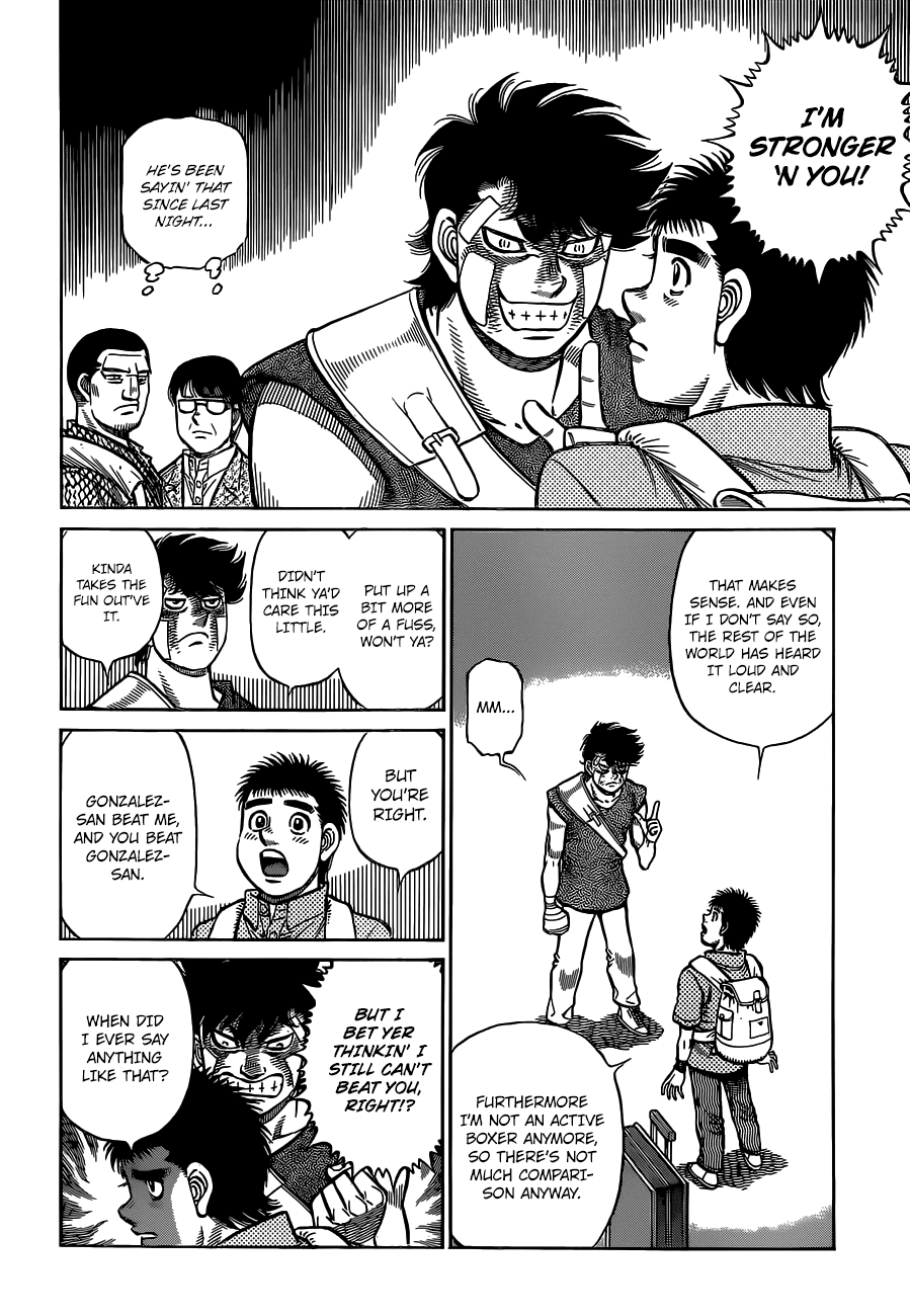 Hajime no Ippo Chapter 1315 page 5 - Chapter 1315: Adios