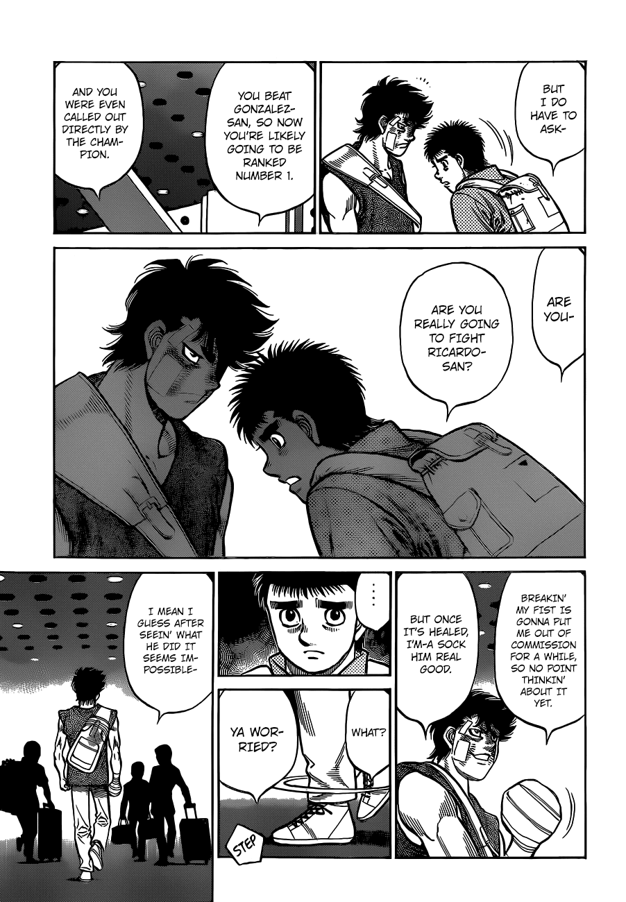 Hajime no Ippo Chapter 1315 page 6 - Chapter 1315: Adios
