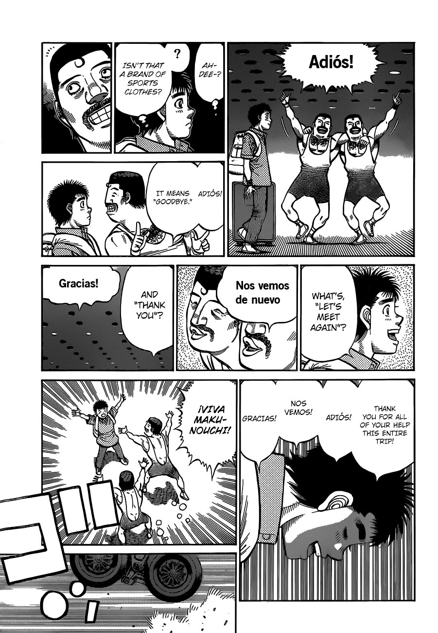 Hajime no Ippo Chapter 1315 page 8 - Chapter 1315: Adios