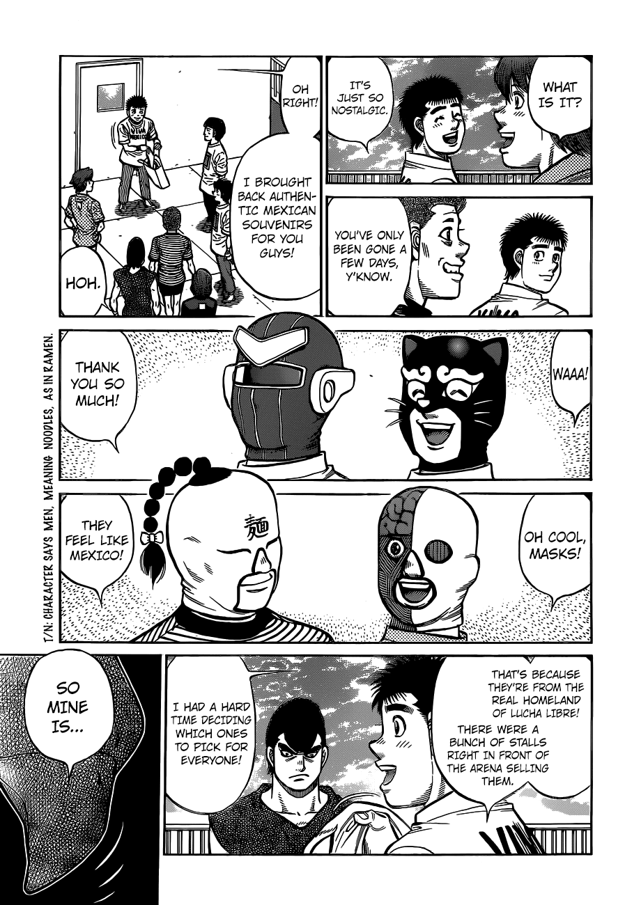 Hajime no Ippo Chapter 1316 page 10 - Chapter 1316: I'm Home, Japan!