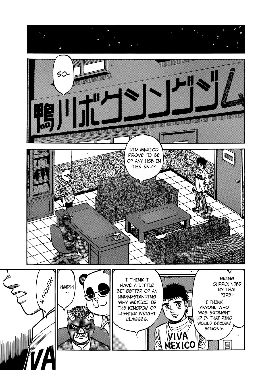Hajime no Ippo Chapter 1316 page 16 - Chapter 1316: I'm Home, Japan!