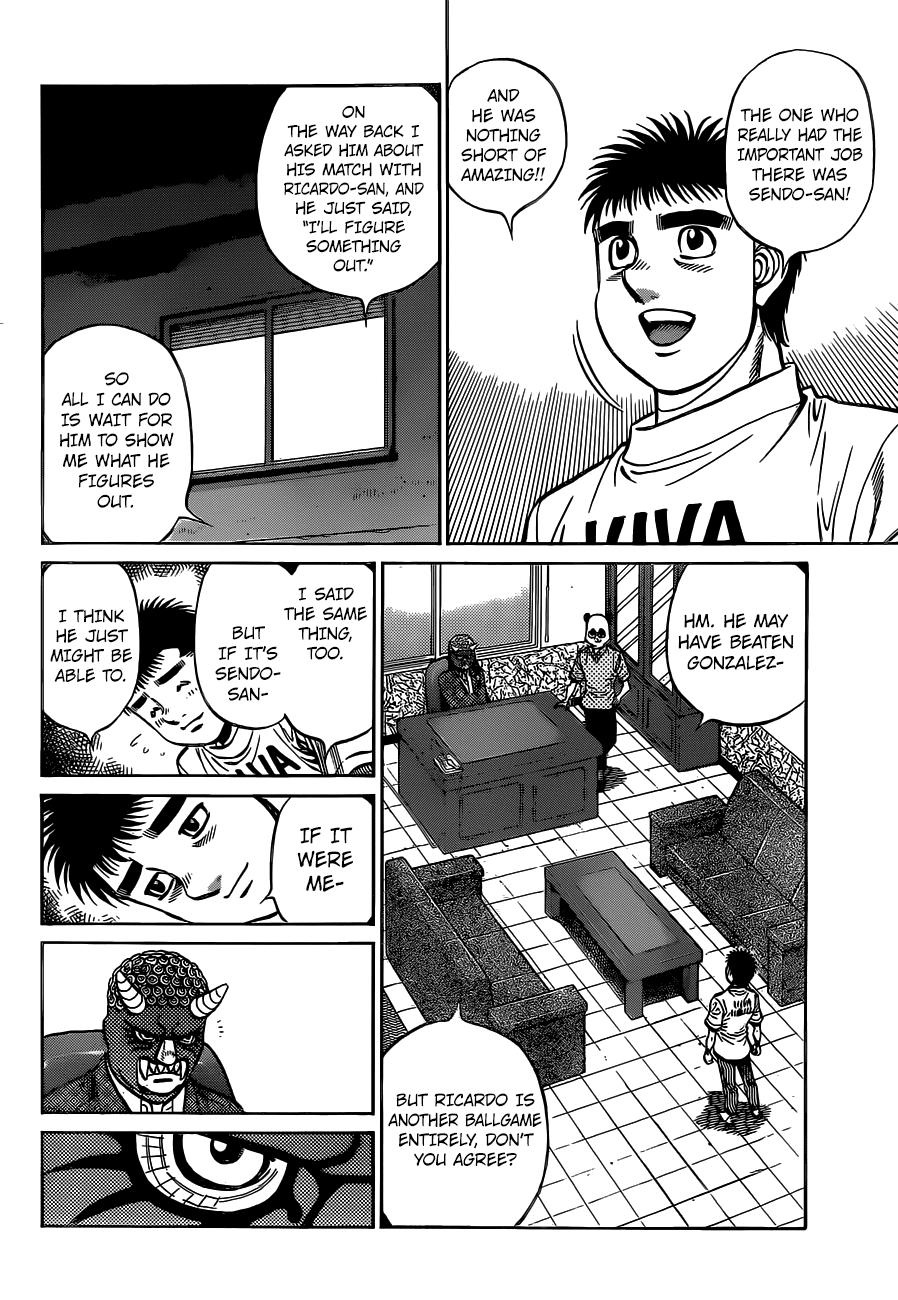 Hajime no Ippo Chapter 1316 page 17 - Chapter 1316: I'm Home, Japan!
