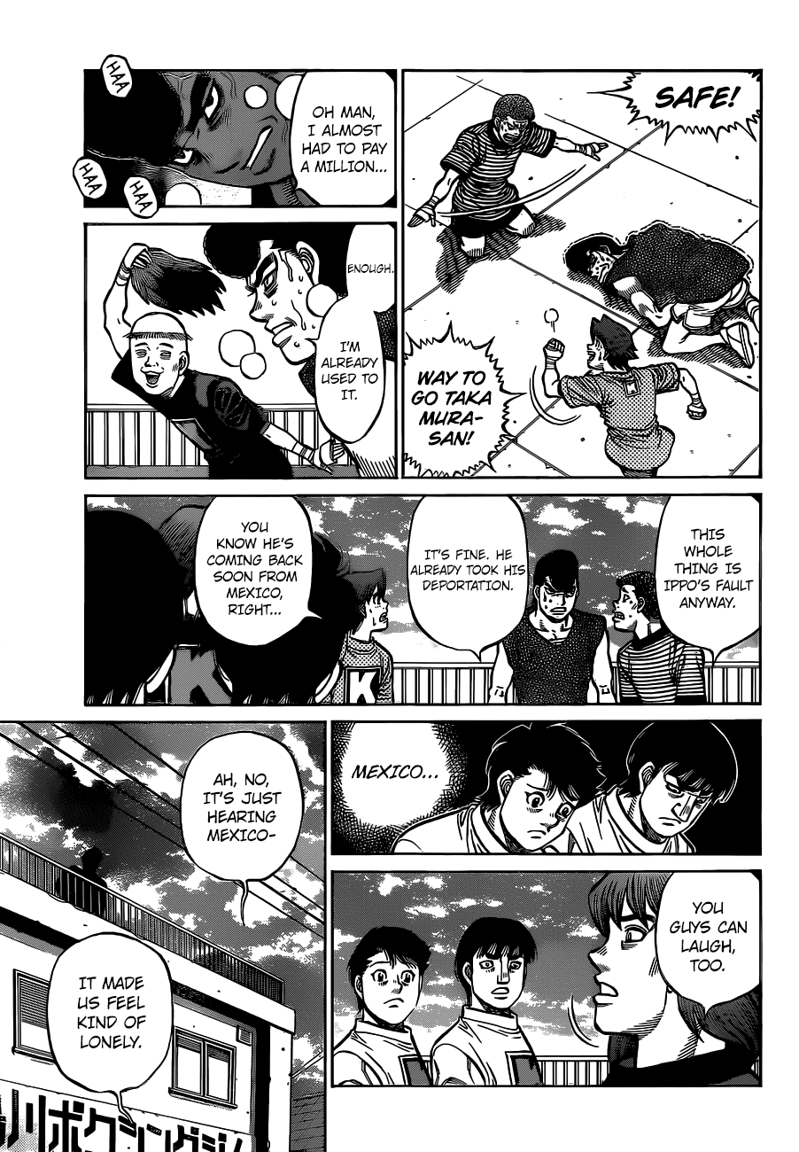 Hajime no Ippo Chapter 1316 page 6 - Chapter 1316: I'm Home, Japan!