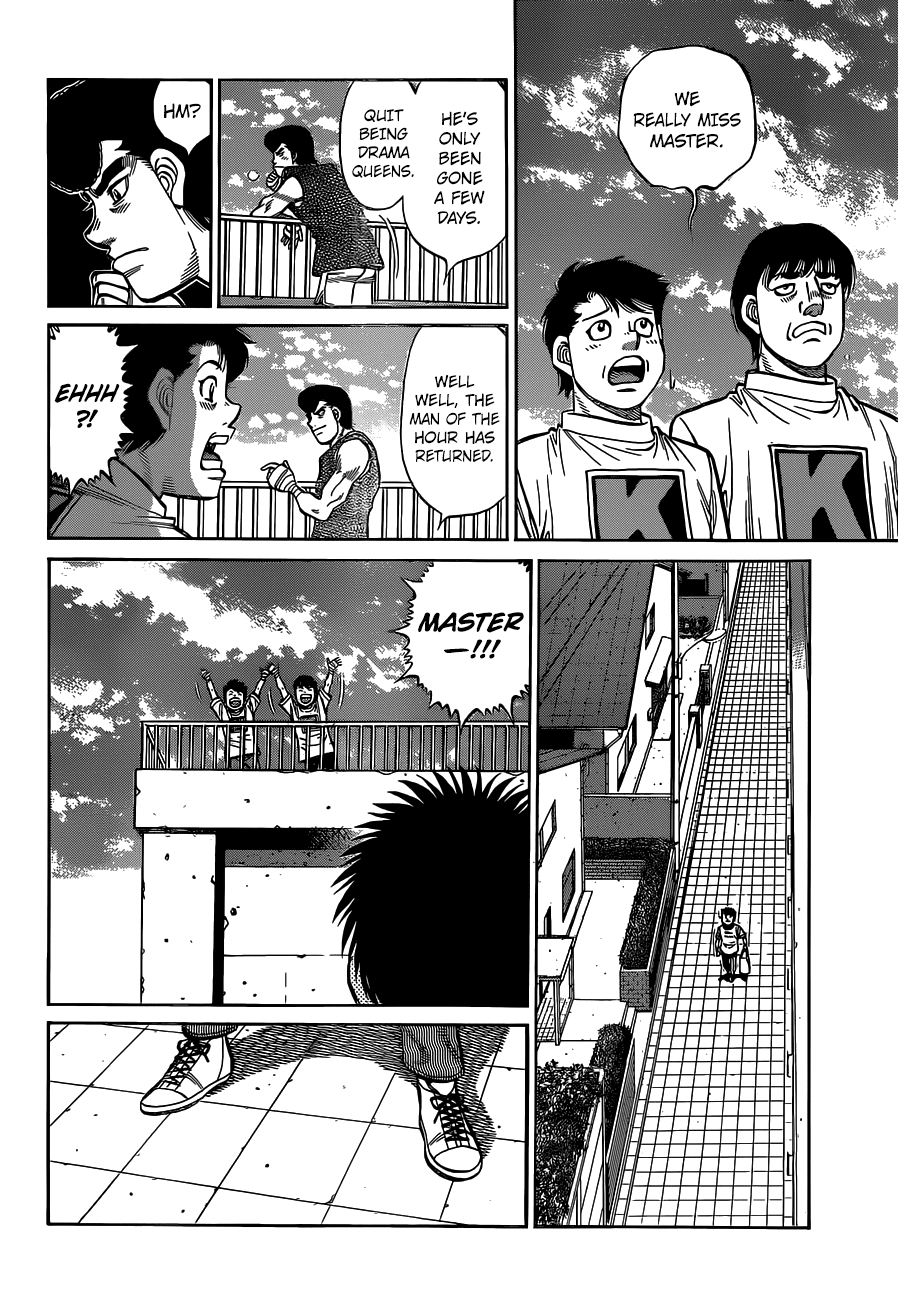 Hajime no Ippo Chapter 1316 page 7 - Chapter 1316: I'm Home, Japan!