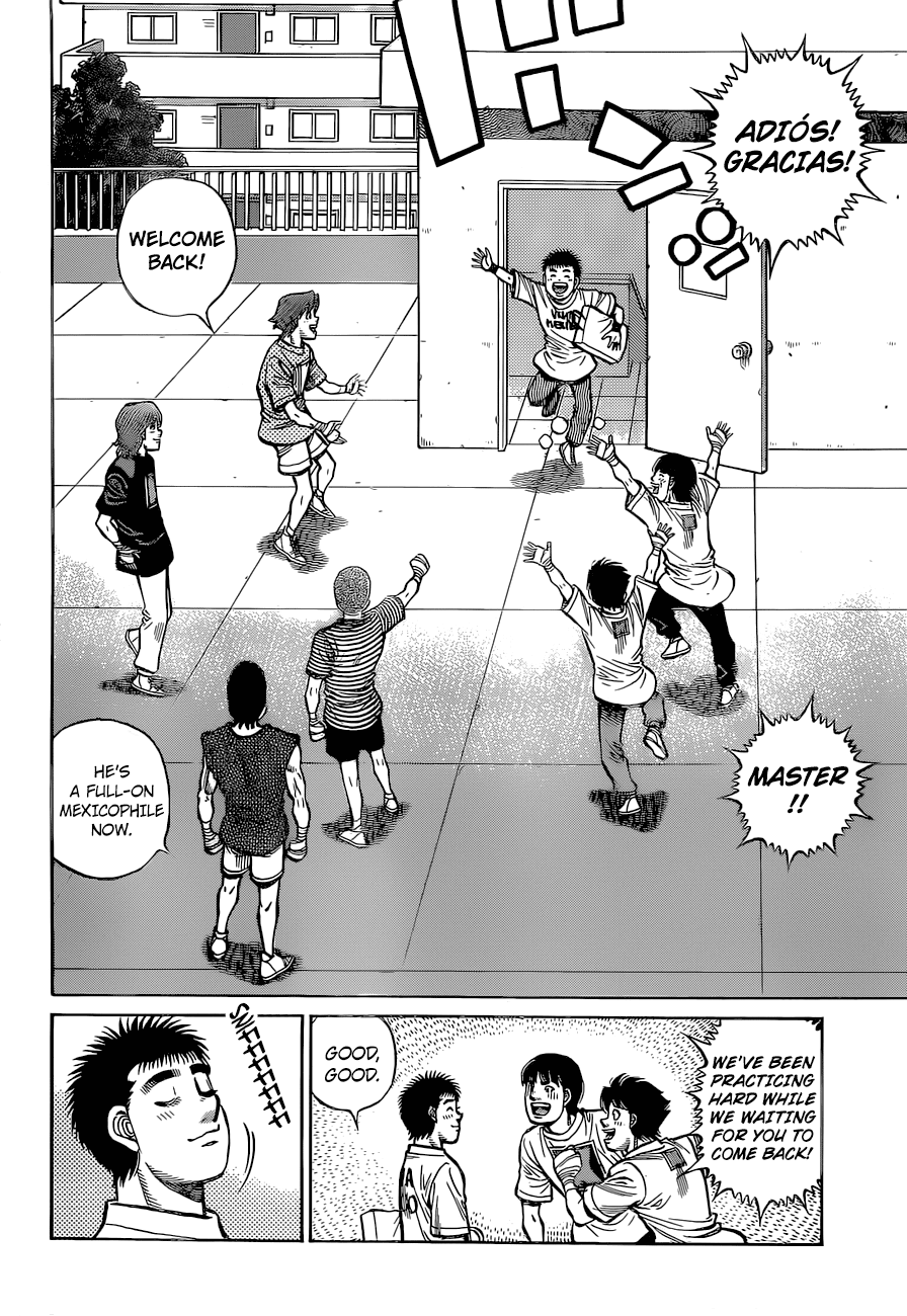 Hajime no Ippo Chapter 1316 page 9 - Chapter 1316: I'm Home, Japan!