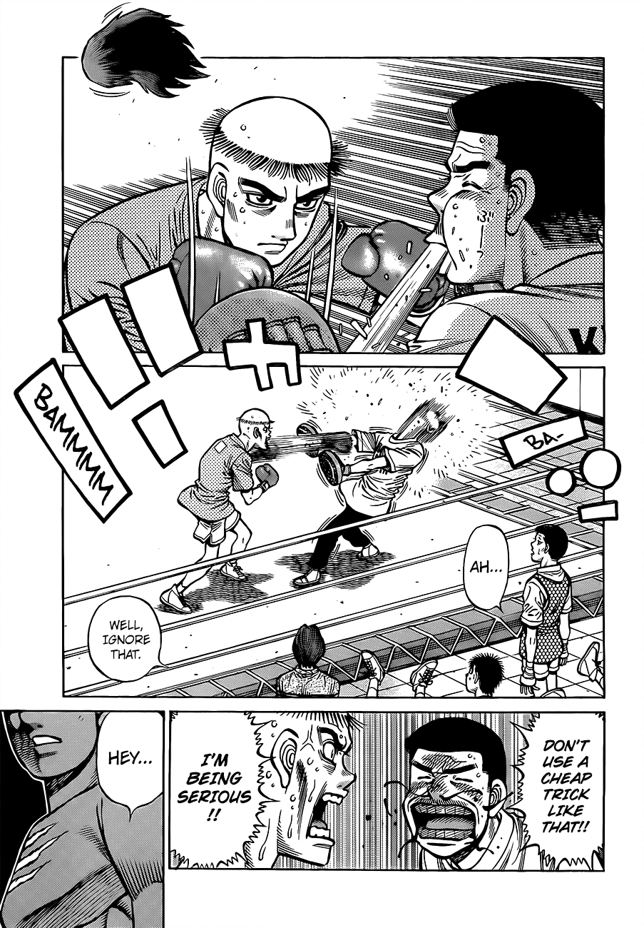 Hajime no Ippo Chapter 1317 page 6 - Chapter 1317: The Secret Behind Holding Mitts