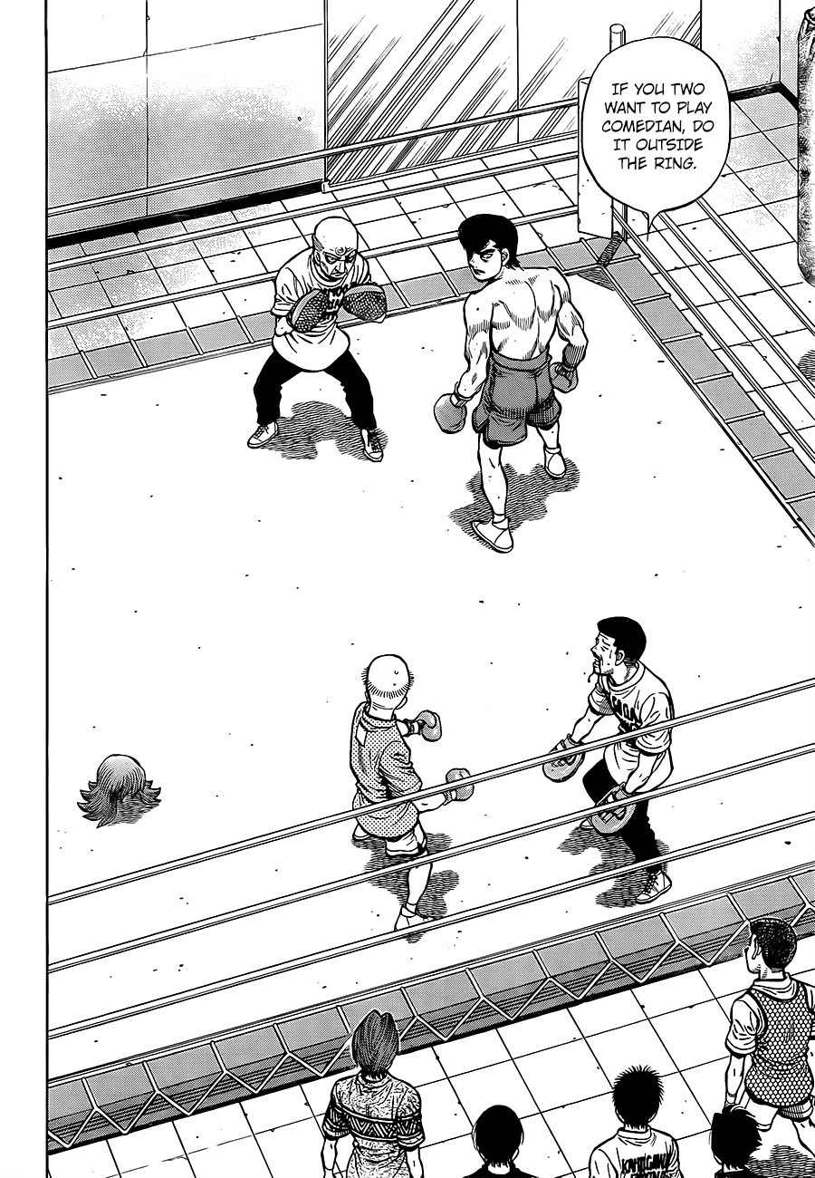 Hajime no Ippo Chapter 1317 page 7 - Chapter 1317: The Secret Behind Holding Mitts