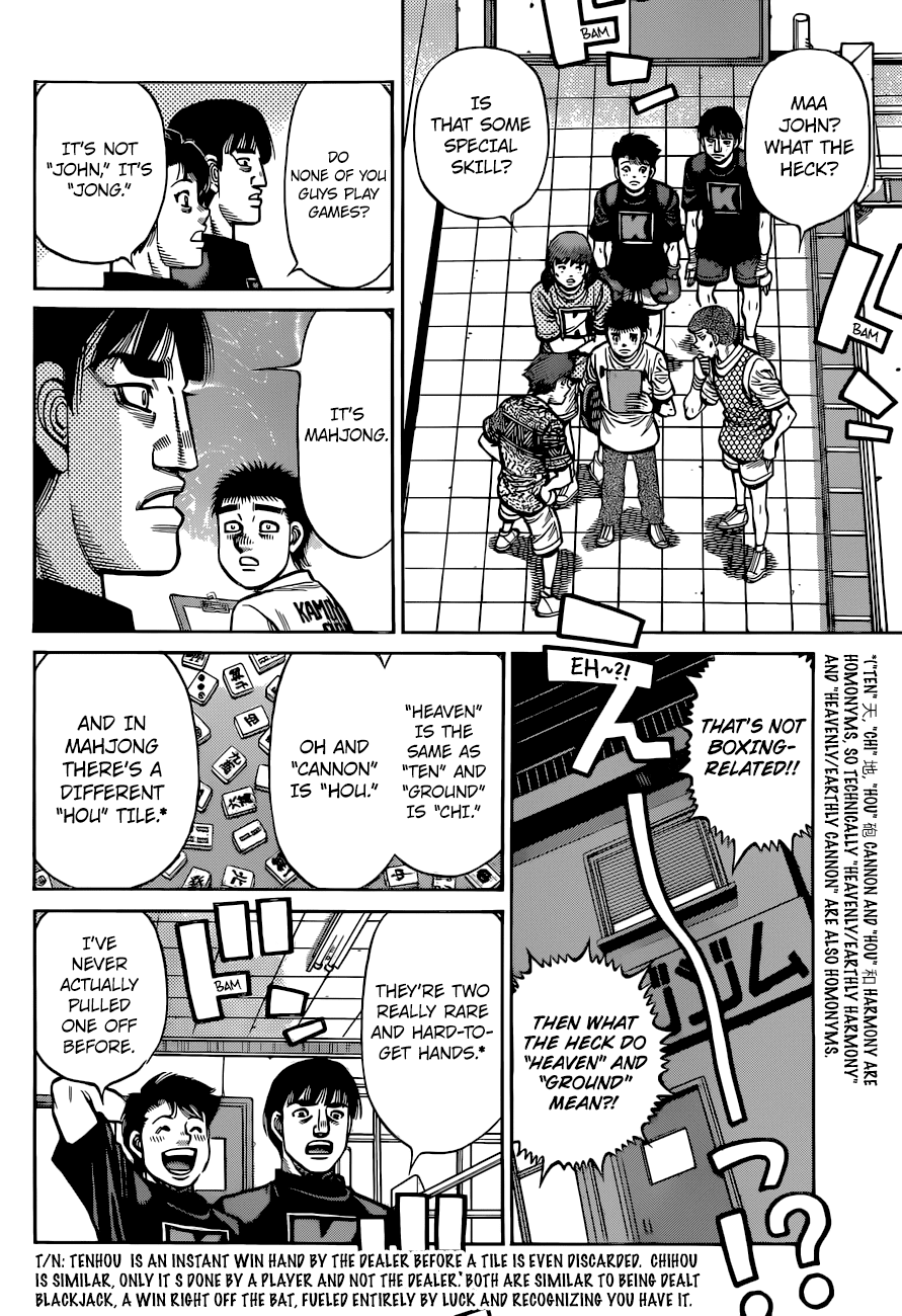 Hajime no Ippo Chapter 1318 page 13 - Chapter 1318: The Man From Manhattan