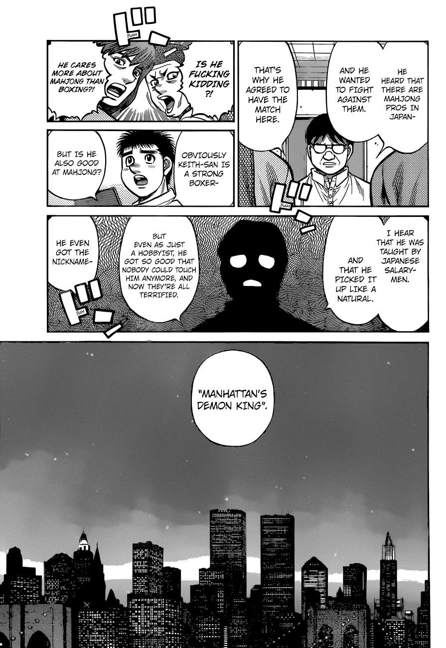 Hajime no Ippo Chapter 1318 page 14 - Chapter 1318: The Man From Manhattan