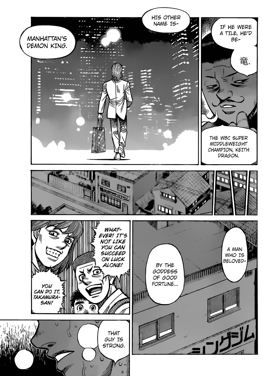Hajime no Ippo Chapter 1318 page 18 - Chapter 1318: The Man From Manhattan