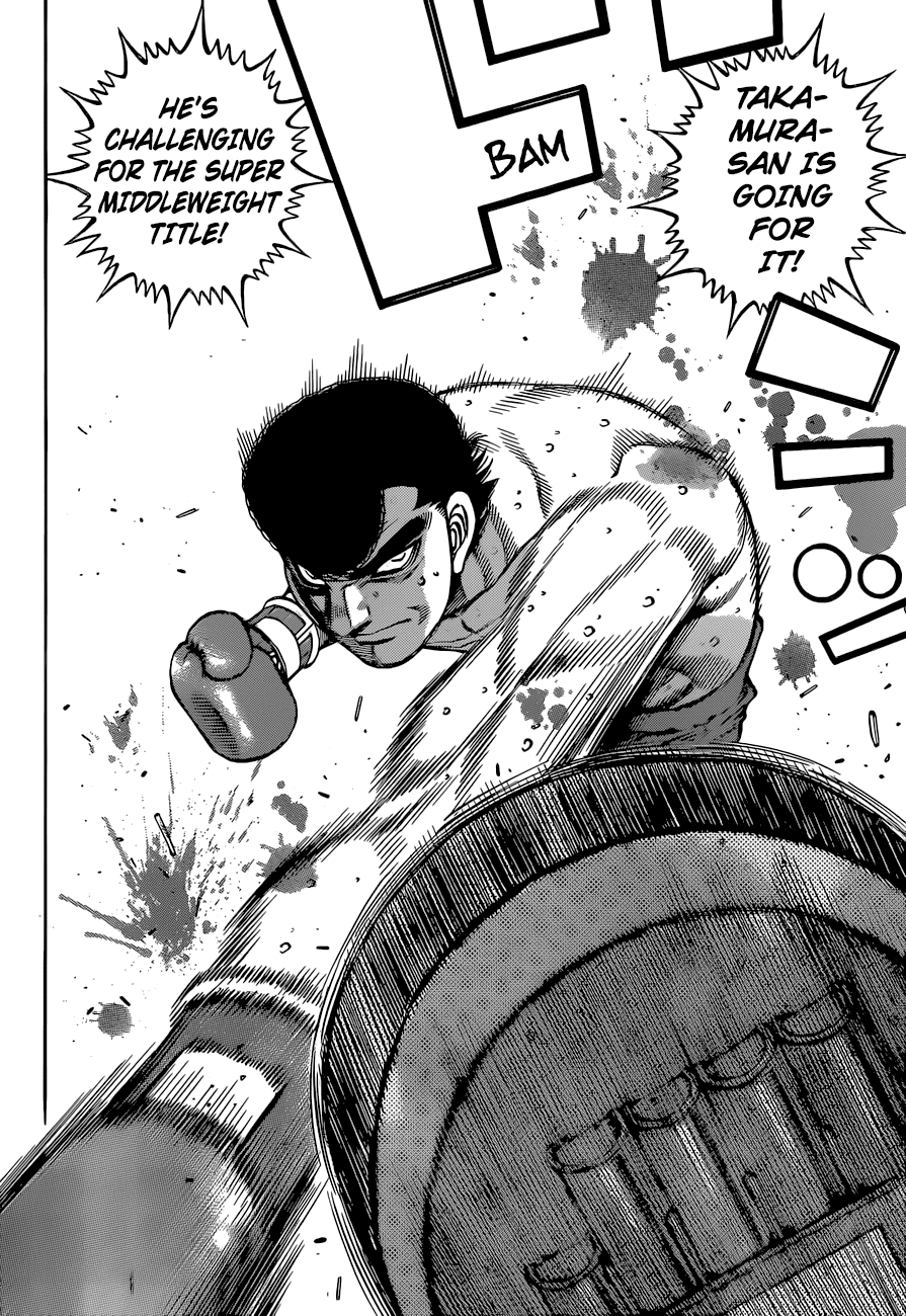Hajime no Ippo Chapter 1318 page 5 - Chapter 1318: The Man From Manhattan