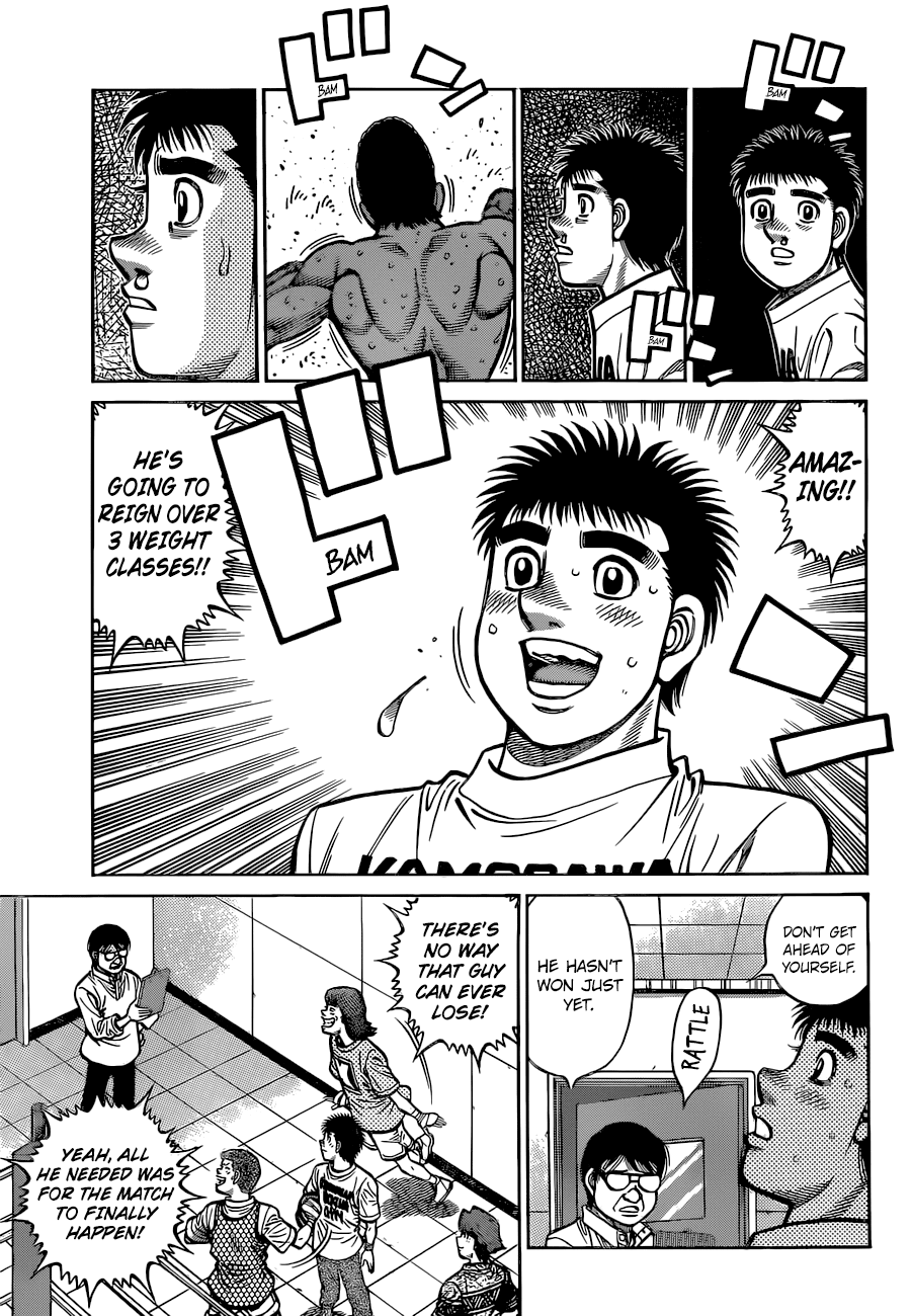 Hajime no Ippo Chapter 1318 page 6 - Chapter 1318: The Man From Manhattan