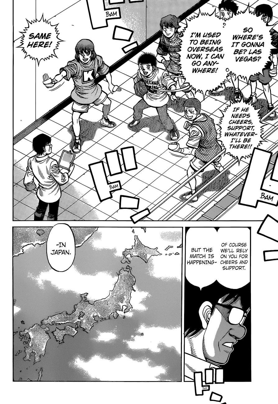 Hajime no Ippo Chapter 1318 page 7 - Chapter 1318: The Man From Manhattan