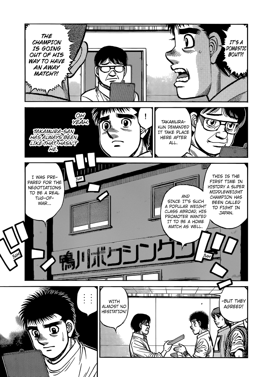 Hajime no Ippo Chapter 1318 page 8 - Chapter 1318: The Man From Manhattan