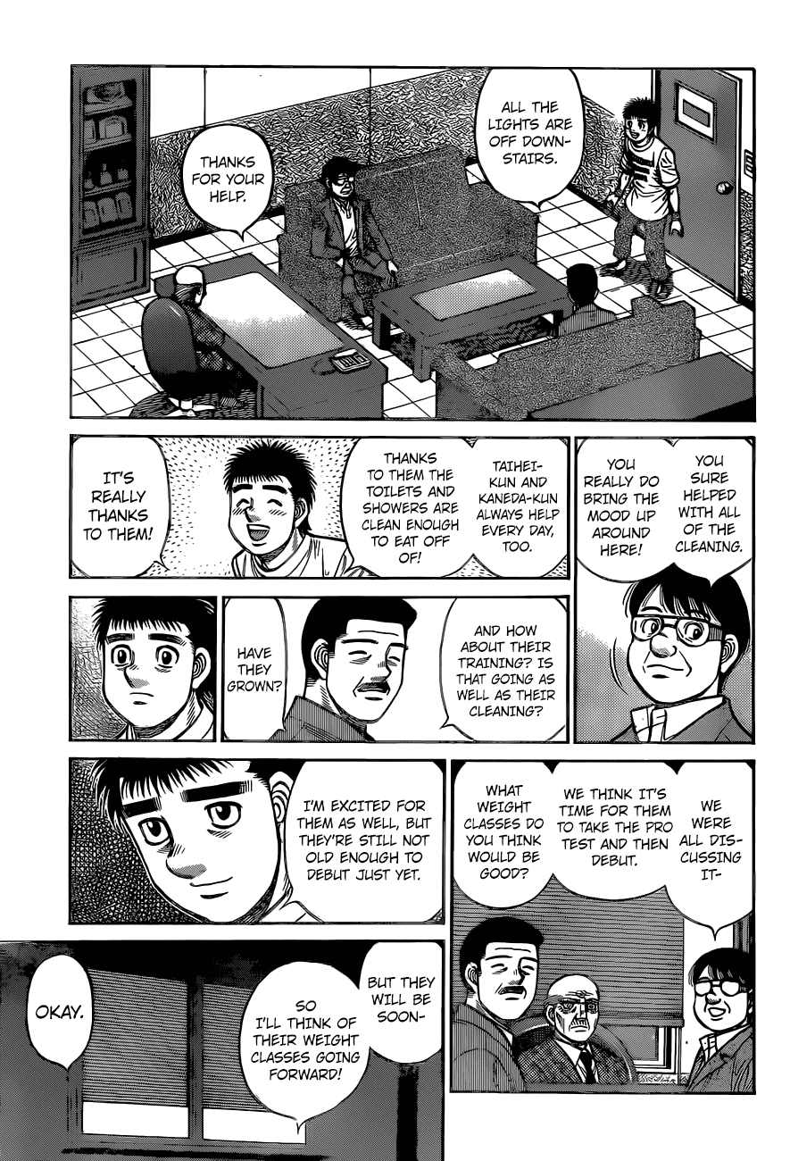 Hajime no Ippo Chapter 1319 page 11 - Chapter 1319: The Conditions For Being Champion