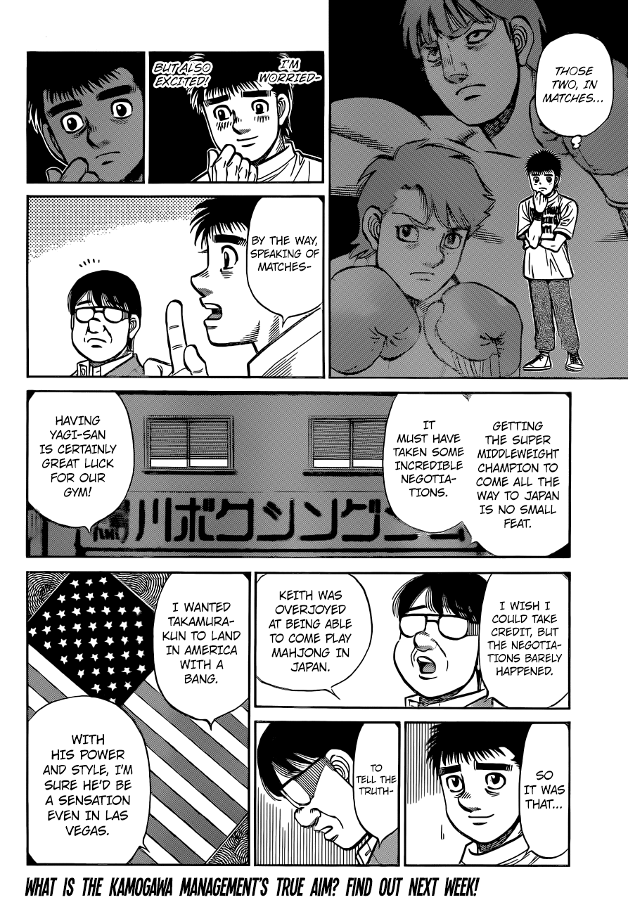 Hajime no Ippo Chapter 1319 page 12 - Chapter 1319: The Conditions For Being Champion