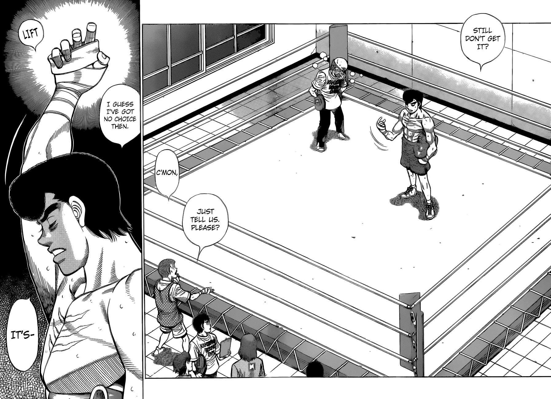 Hajime no Ippo Chapter 1319 page 3 - Chapter 1319: The Conditions For Being Champion