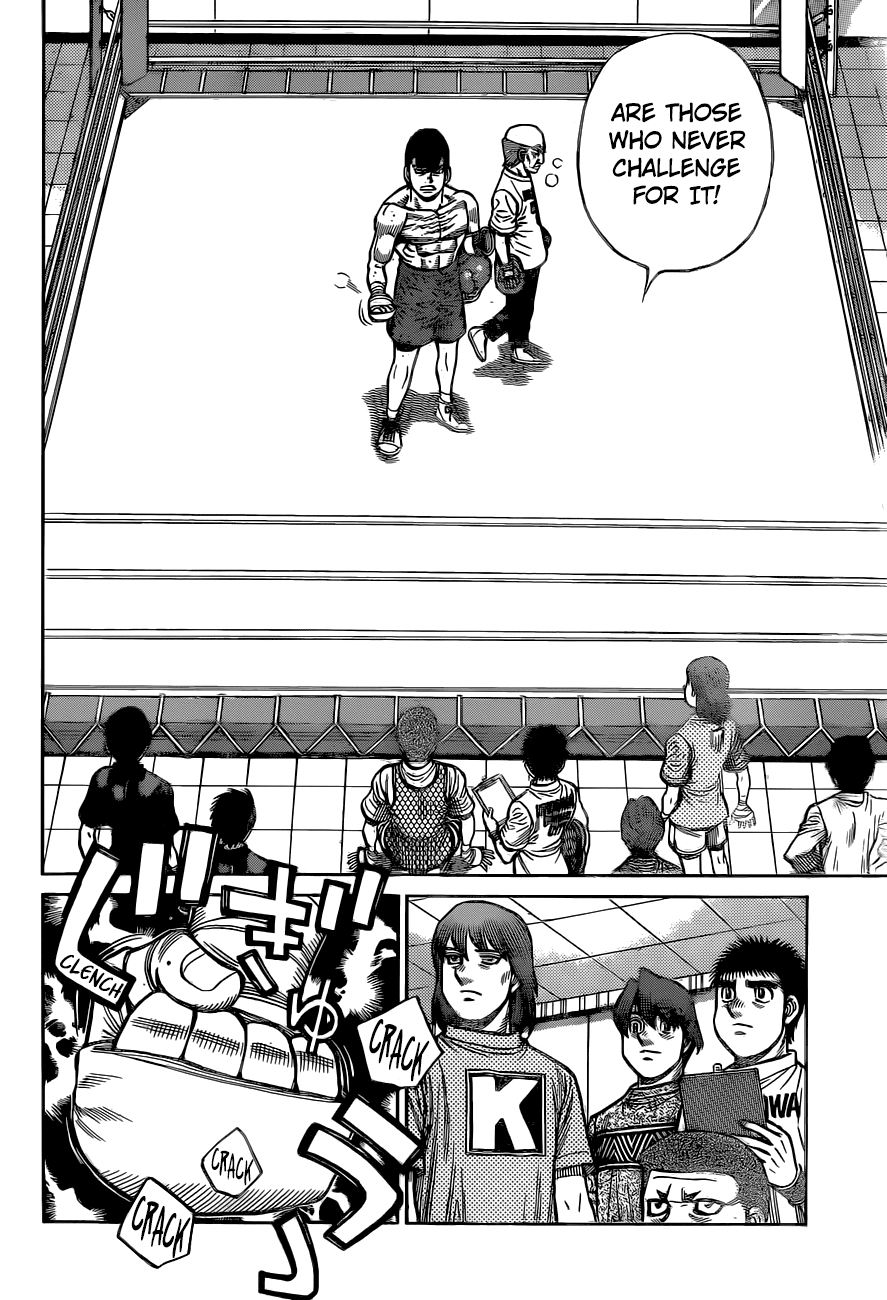 Hajime no Ippo Chapter 1319 page 6 - Chapter 1319: The Conditions For Being Champion