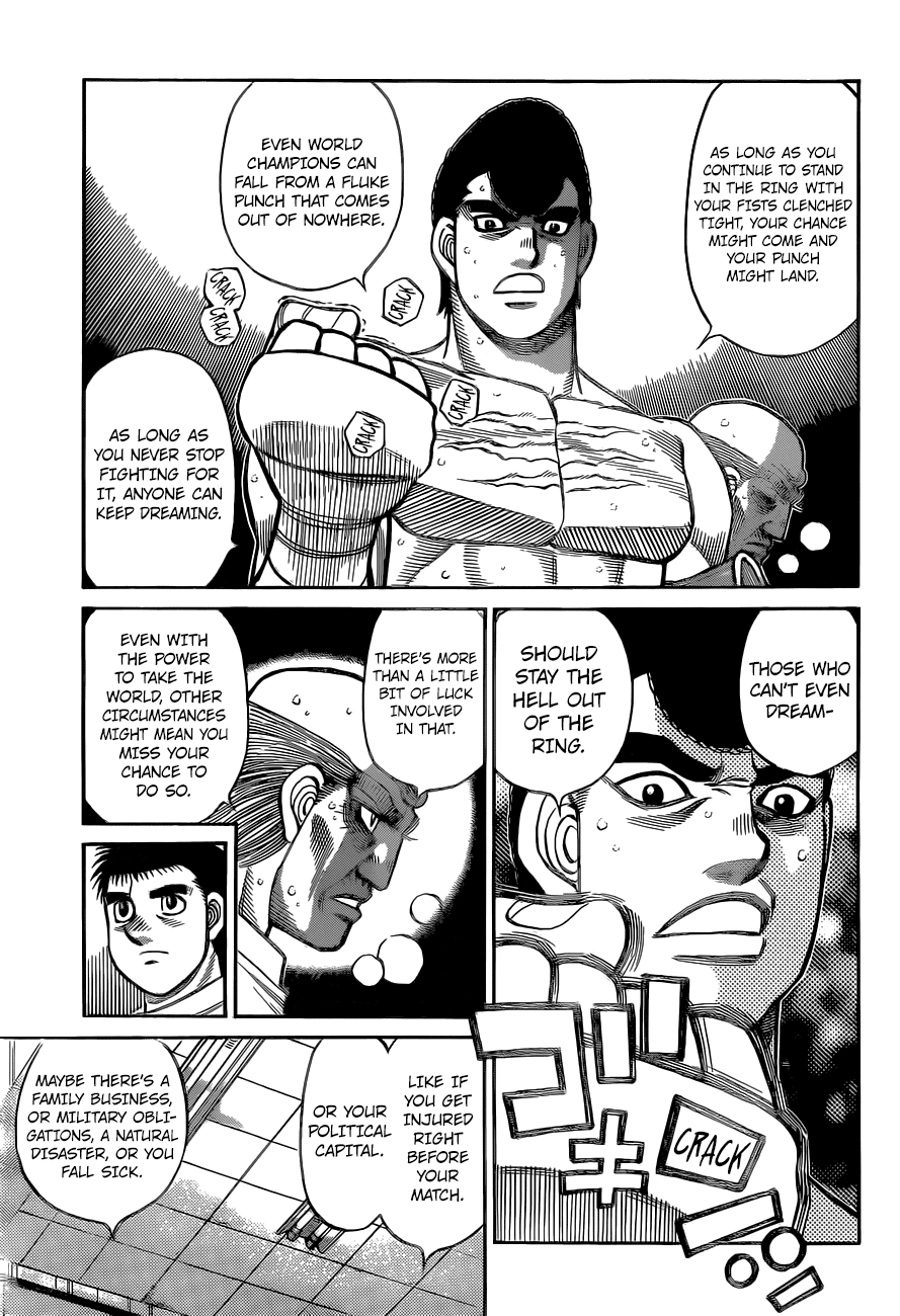 Hajime no Ippo Chapter 1319 page 7 - Chapter 1319: The Conditions For Being Champion