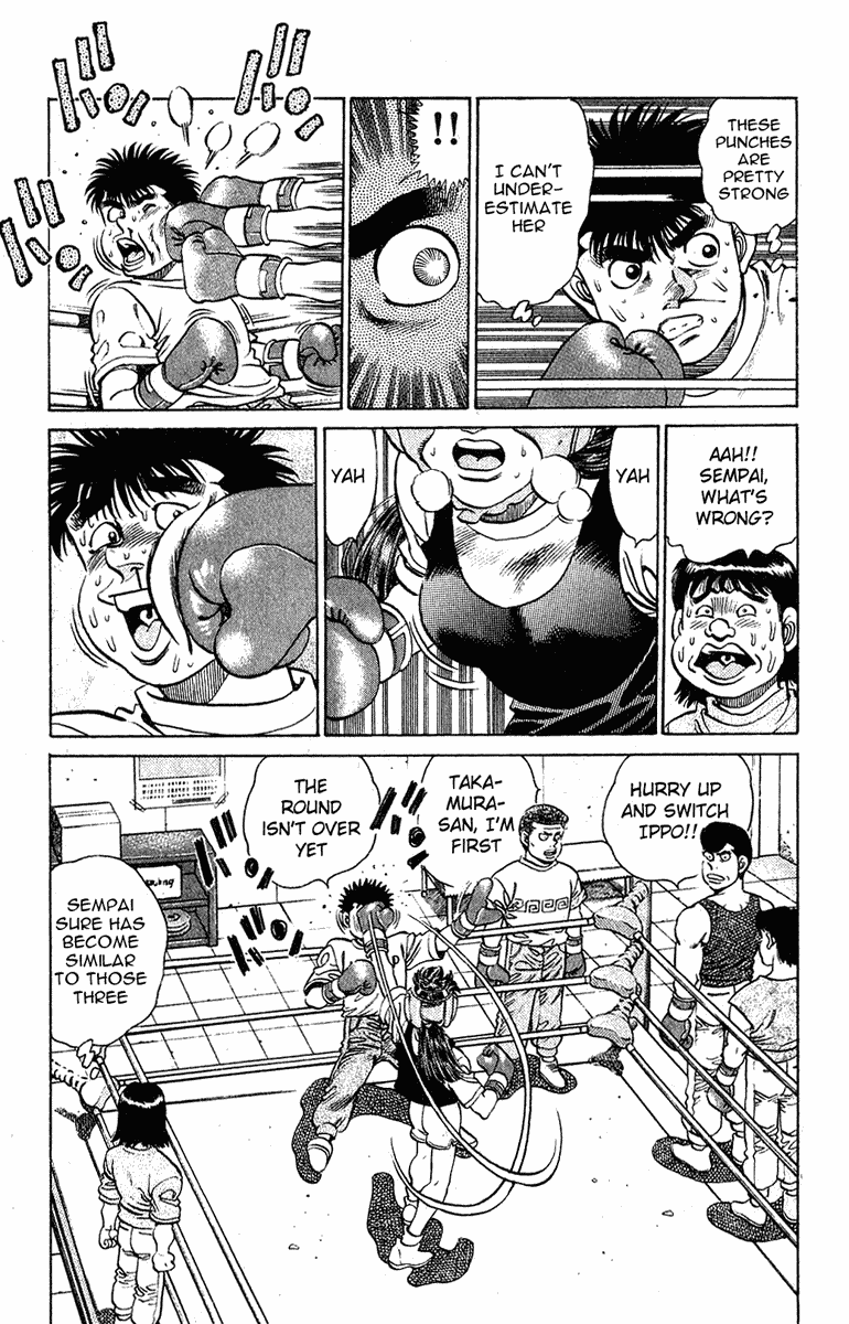 Hajime no Ippo Chapter 132.2 page 10 - Chapter 132 v2 : An Interview from an Idol