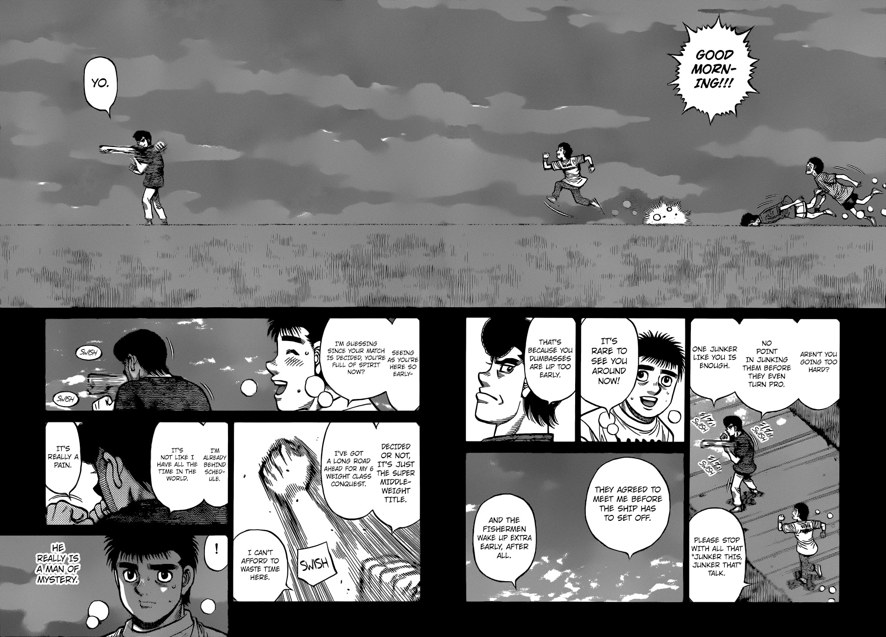 Hajime no Ippo Chapter 1320 page 17 - Chapter 1320: Takamura’s Reasons