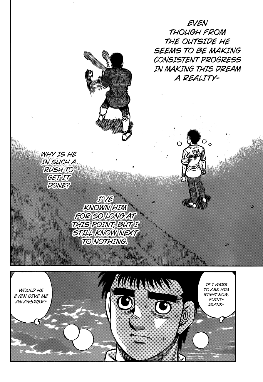 Hajime no Ippo Chapter 1320 page 18 - Chapter 1320: Takamura’s Reasons