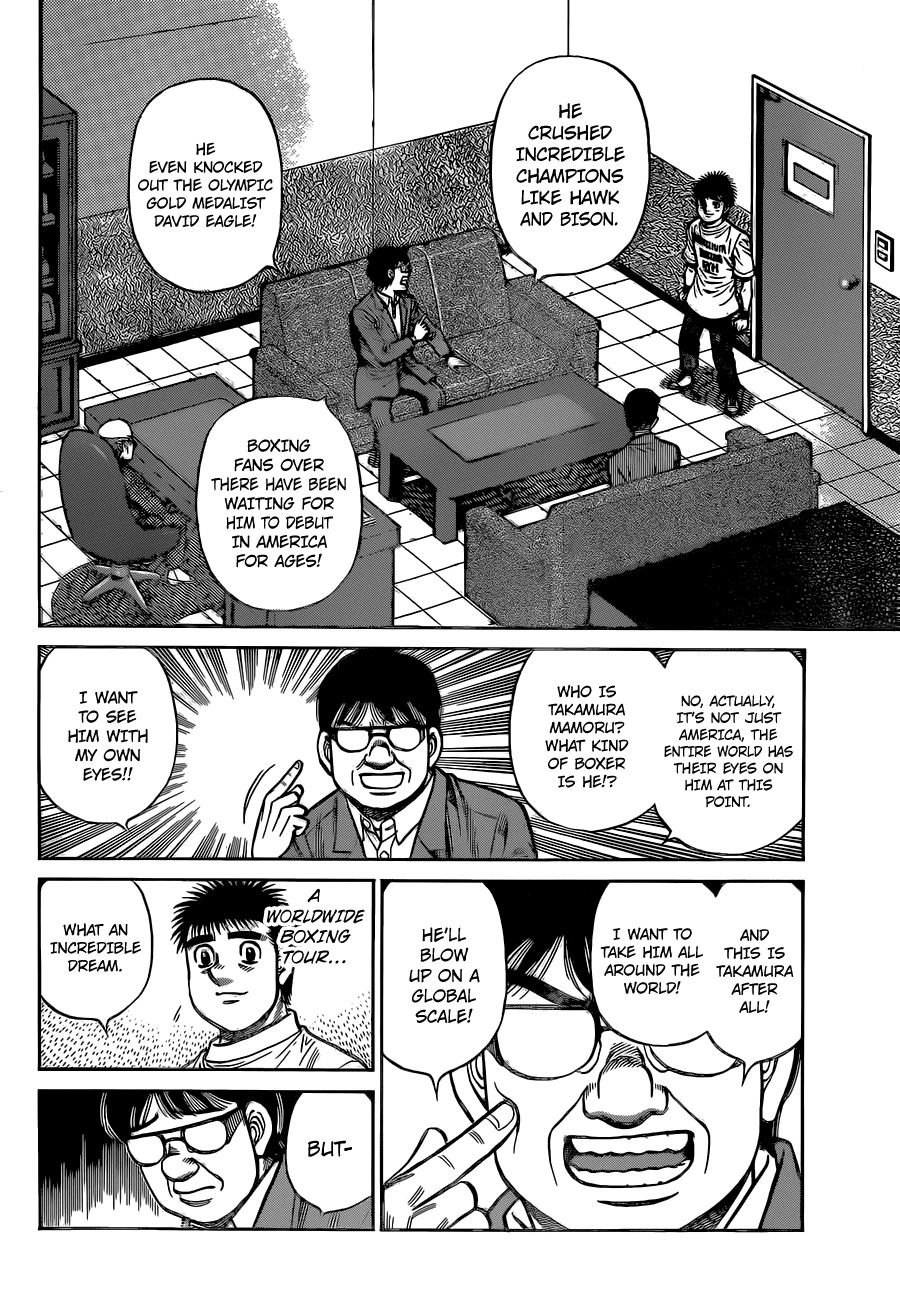 Hajime no Ippo Chapter 1320 page 3 - Chapter 1320: Takamura’s Reasons