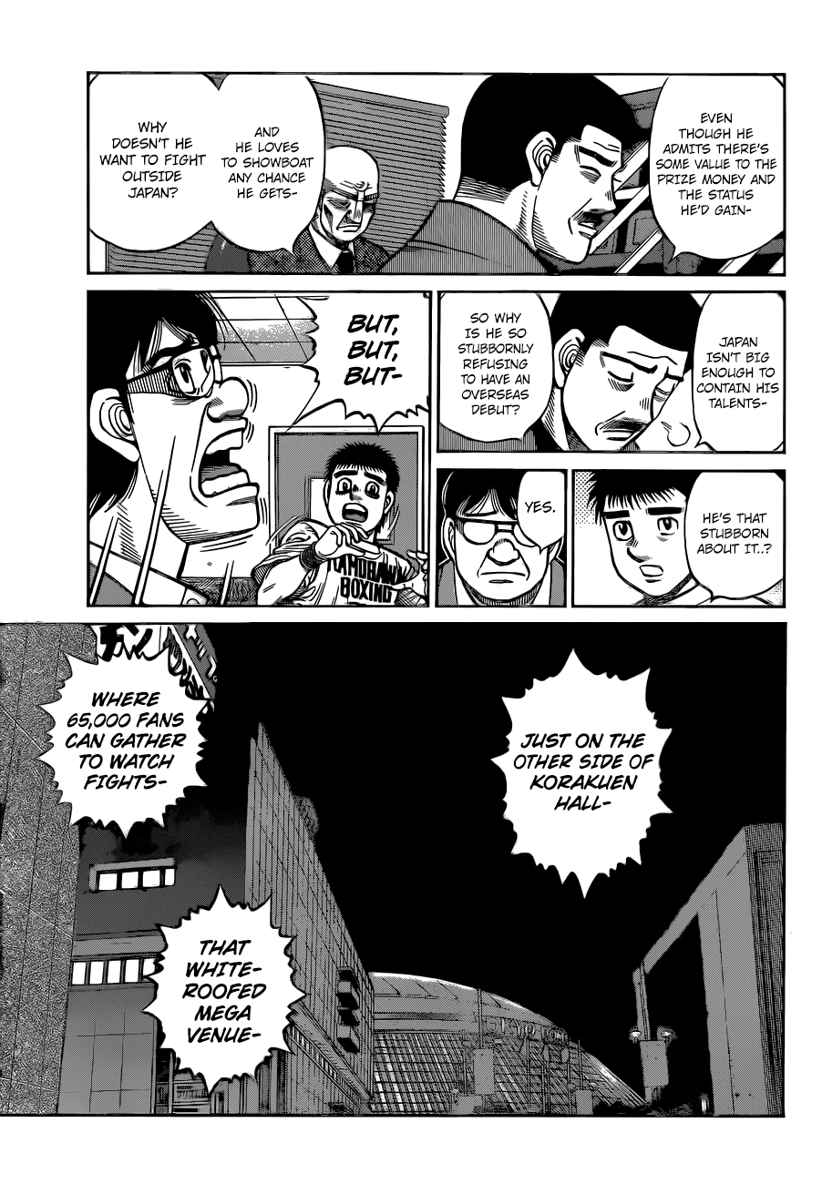 Hajime no Ippo Chapter 1320 page 4 - Chapter 1320: Takamura’s Reasons