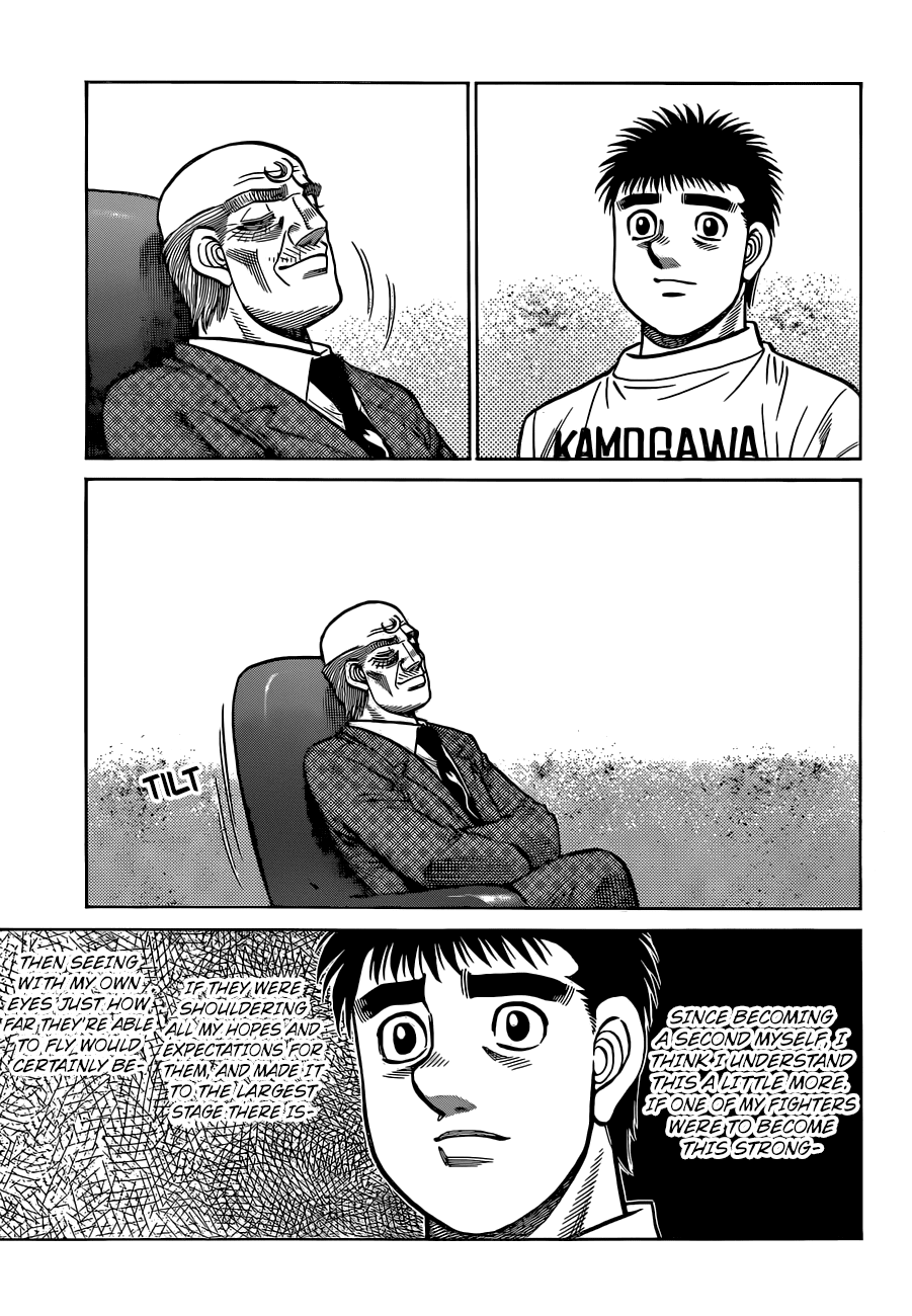 Hajime no Ippo Chapter 1320 page 6 - Chapter 1320: Takamura’s Reasons