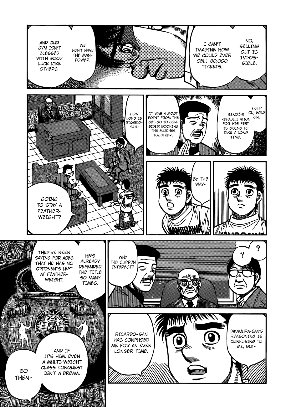 Hajime no Ippo Chapter 1320 page 8 - Chapter 1320: Takamura’s Reasons
