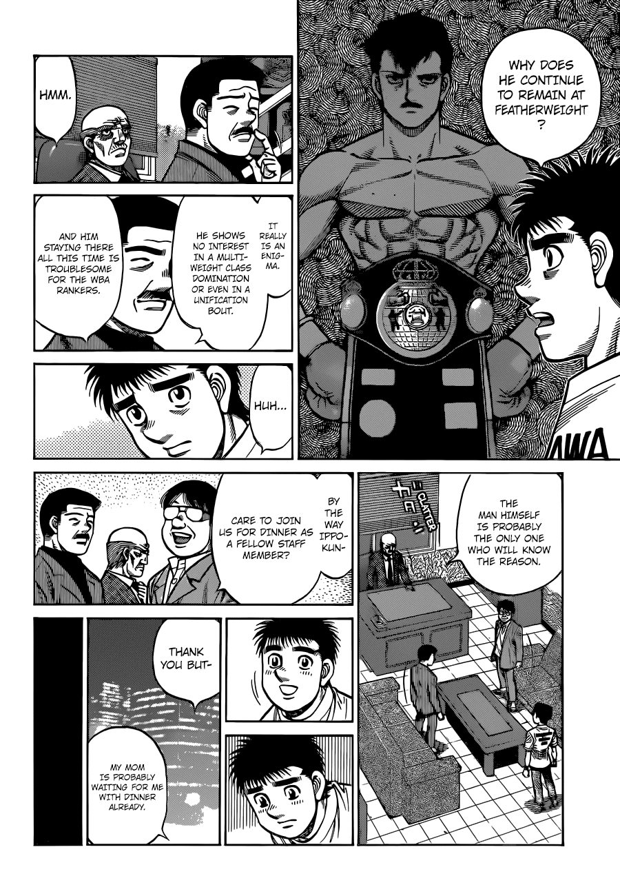 Hajime no Ippo Chapter 1320 page 9 - Chapter 1320: Takamura’s Reasons