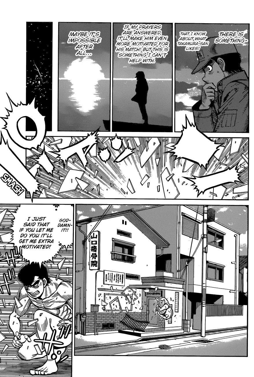 Hajime no Ippo Chapter 1321 page 15 - Chapter 1321: His Back Says Everything