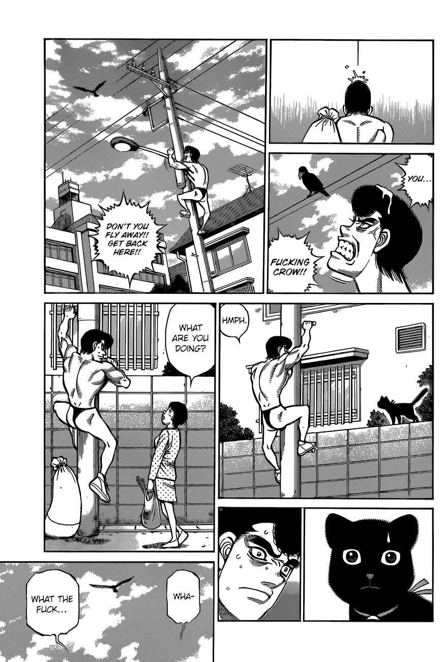 Hajime no Ippo Chapter 1321 page 17 - Chapter 1321: His Back Says Everything