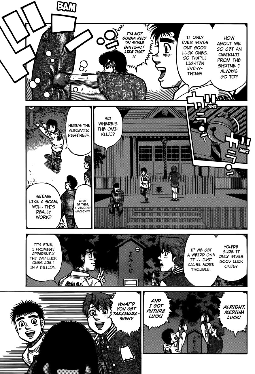 Hajime no Ippo Chapter 1321 page 19 - Chapter 1321: His Back Says Everything