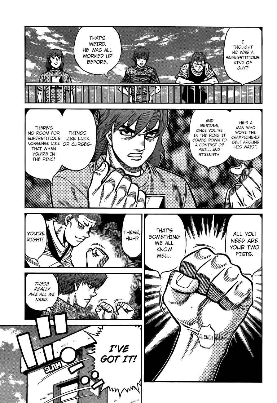 Hajime no Ippo Chapter 1322 page 12 - Chapter 1322: Luck Limit?