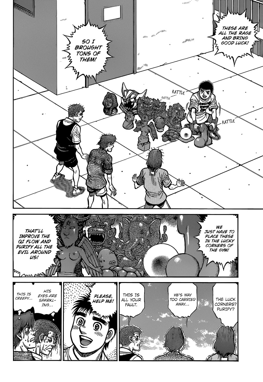 Hajime no Ippo Chapter 1322 page 13 - Chapter 1322: Luck Limit?
